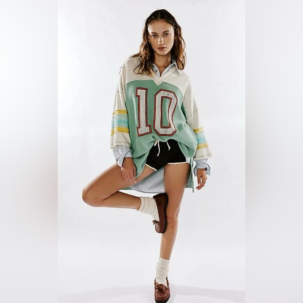 Free People We The Free Gameplan Tee NWT